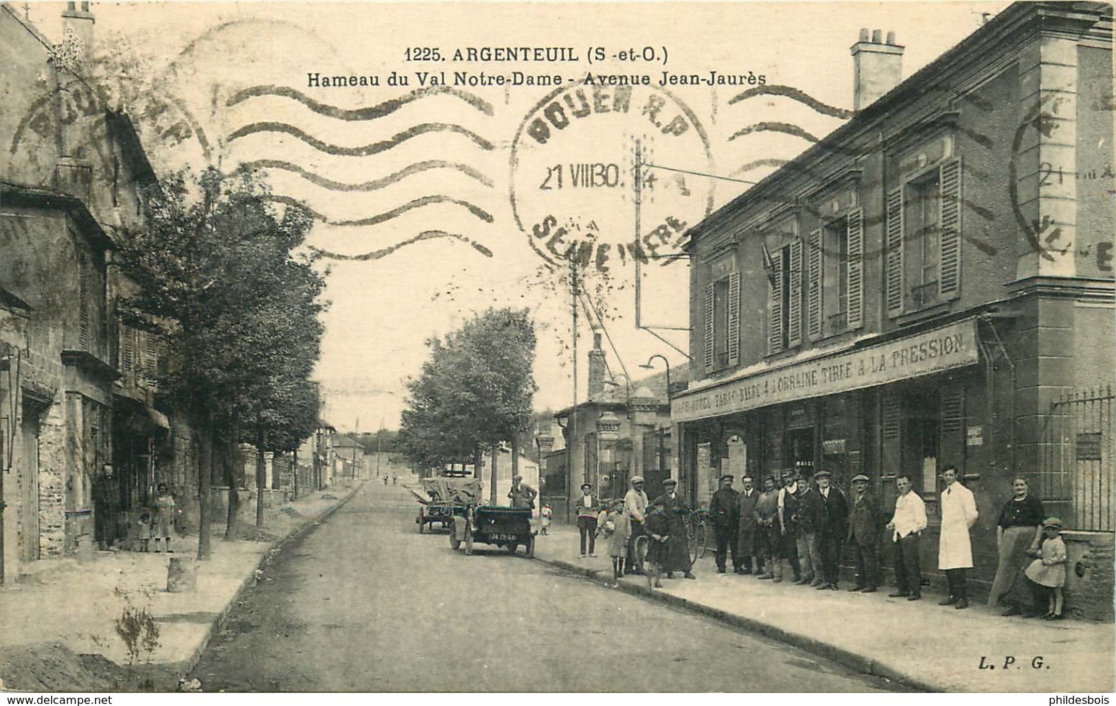 VAL D'OISE  ARGENTEUIL  Hameau Du Val Notre Dame  Avenue Jean Jaures - Argenteuil