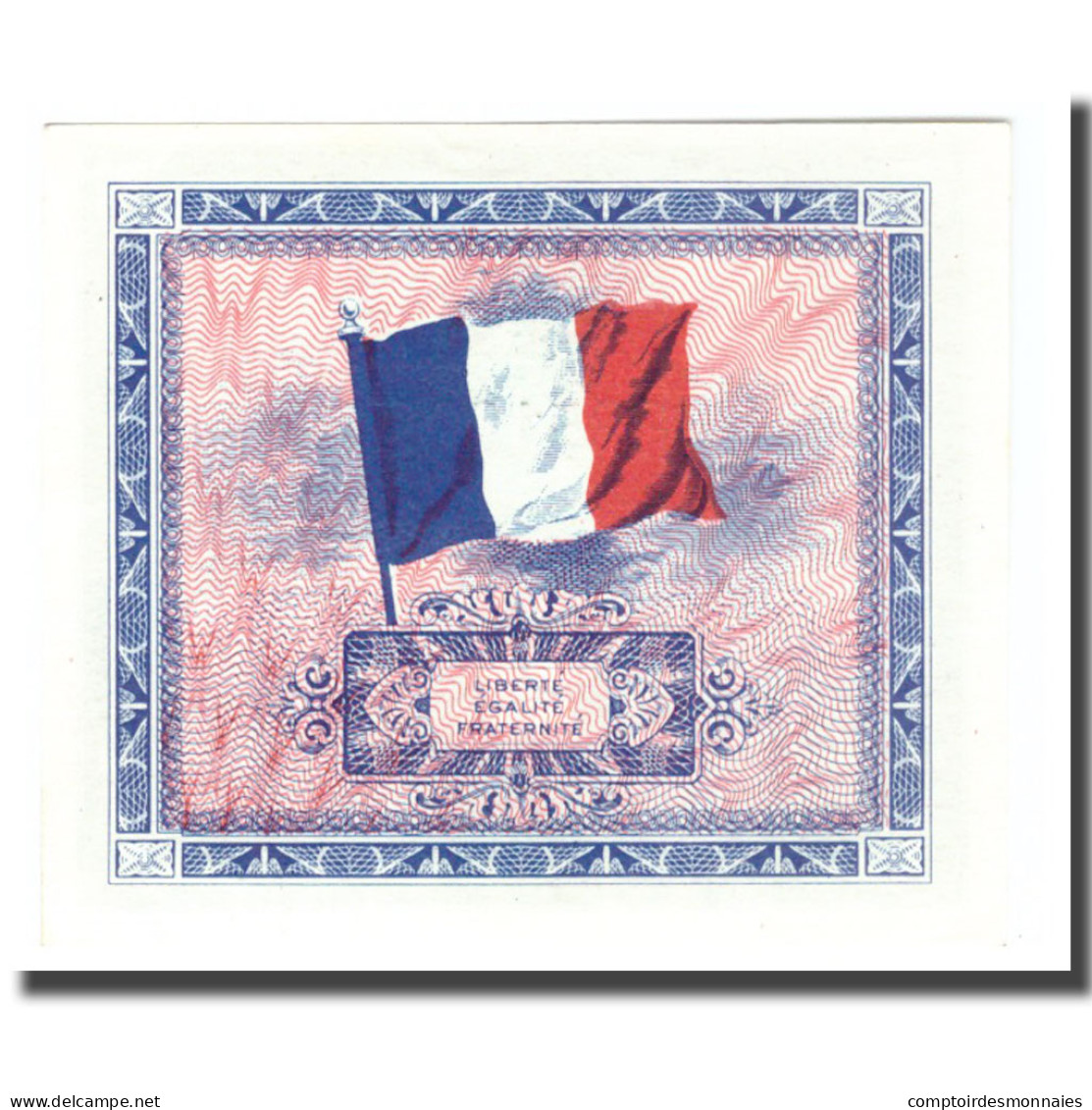France, 2 Francs, Drapeau/France, 1944, 1944, SPL+, Fayette:VF16.2, KM:114b - 1944 Drapeau/France
