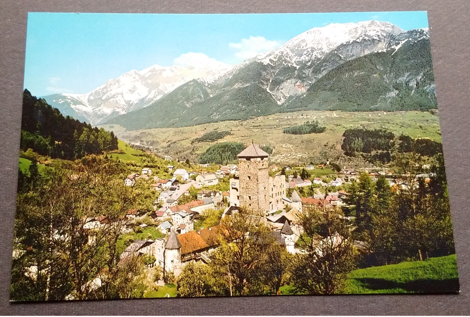 Austria Autriche Österreich Landeck General View Vue Générale Panorama Mit Parseierspitze - Autres & Non Classés