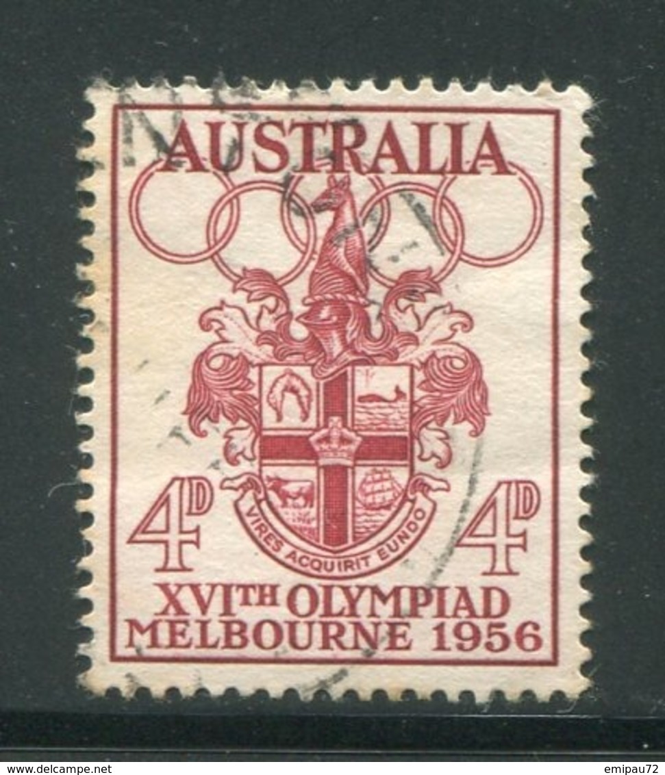 AUSTRALIE- Y&T N°231- Oblitéré - Verano 1956: Melbourne