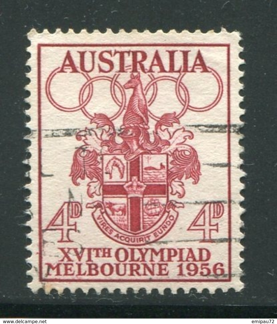 AUSTRALIE- Y&T N°231- Oblitéré - Verano 1956: Melbourne