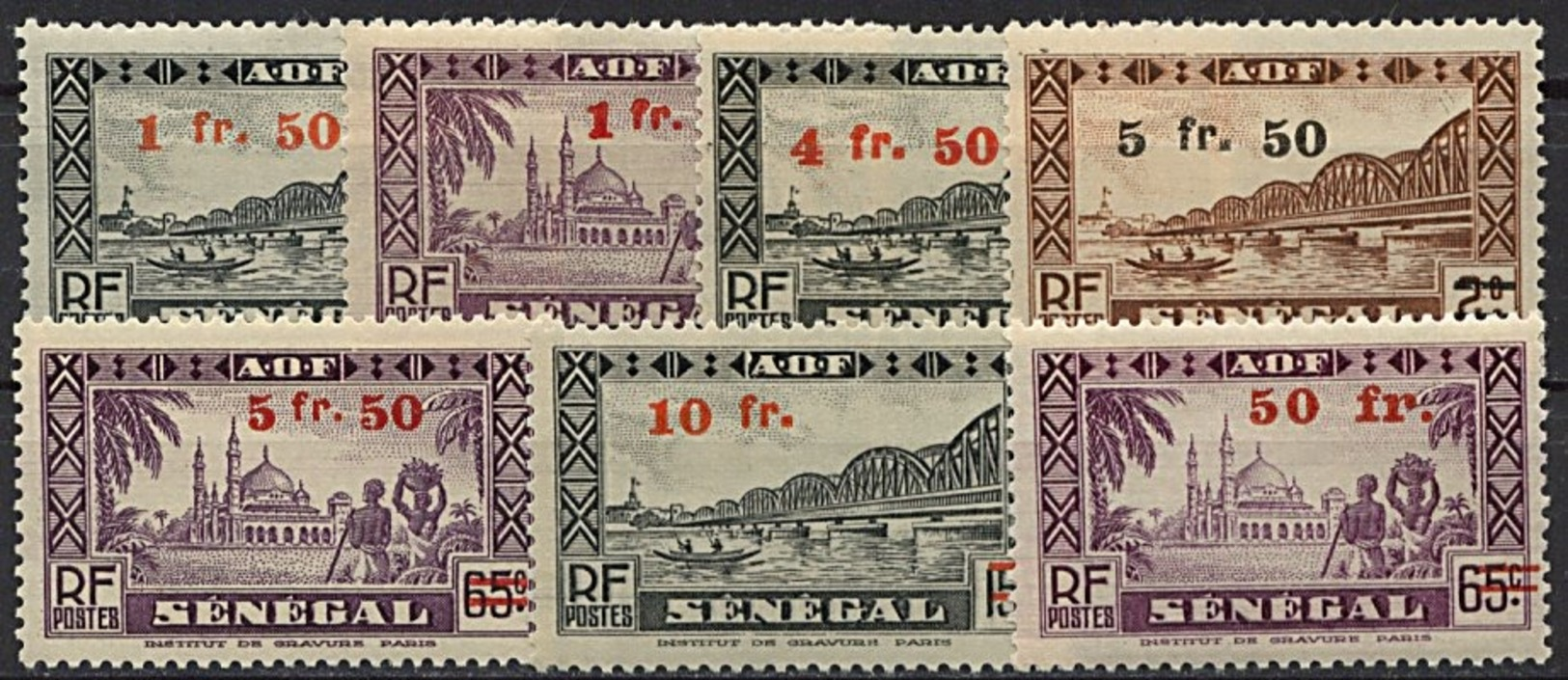 Sénégal, N° 189 à N° 195* Y Et T - Neufs