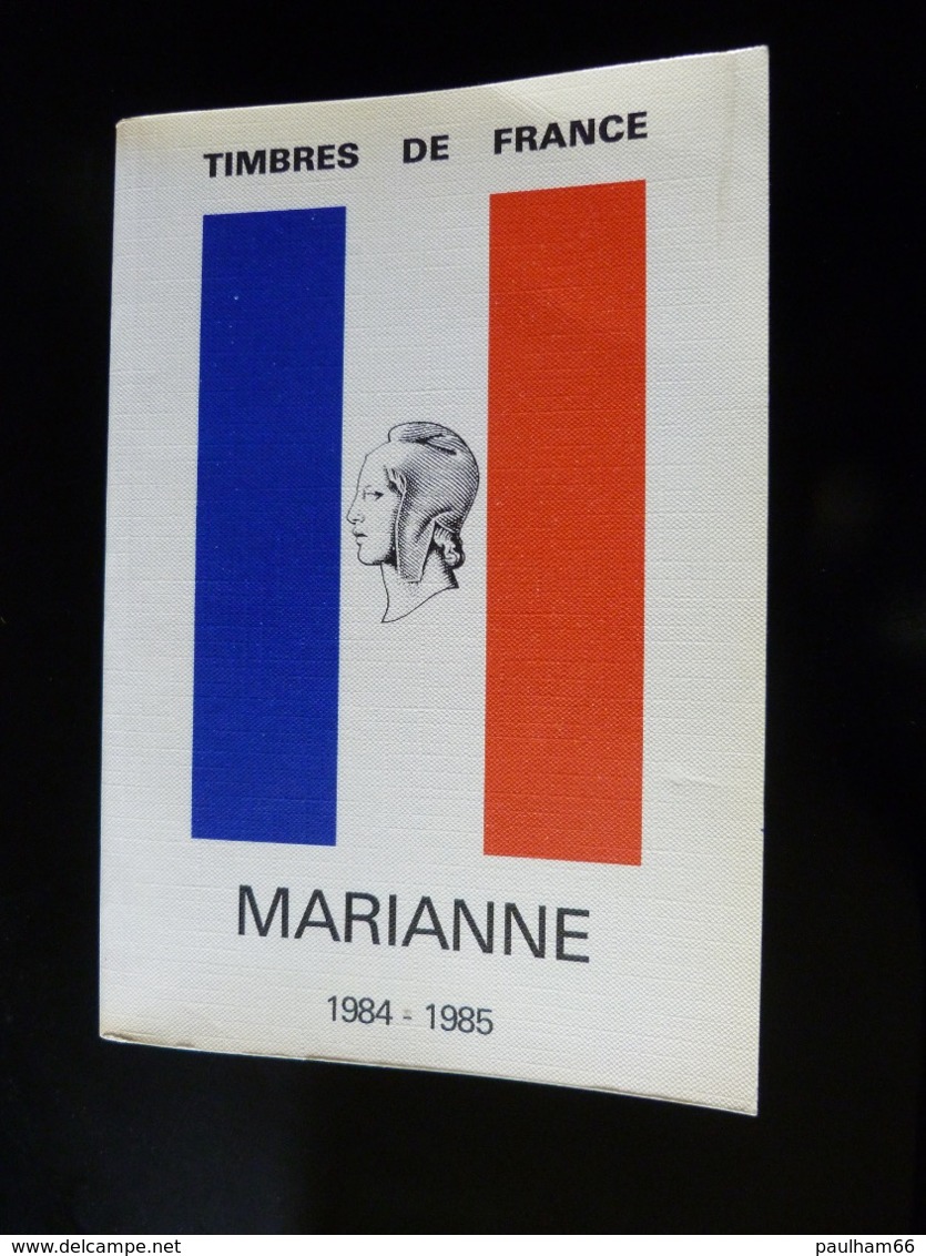 CATALOGUE TIMBRES DE FRANCE  -  MARIANNE  1984 - 1985 - Handbooks