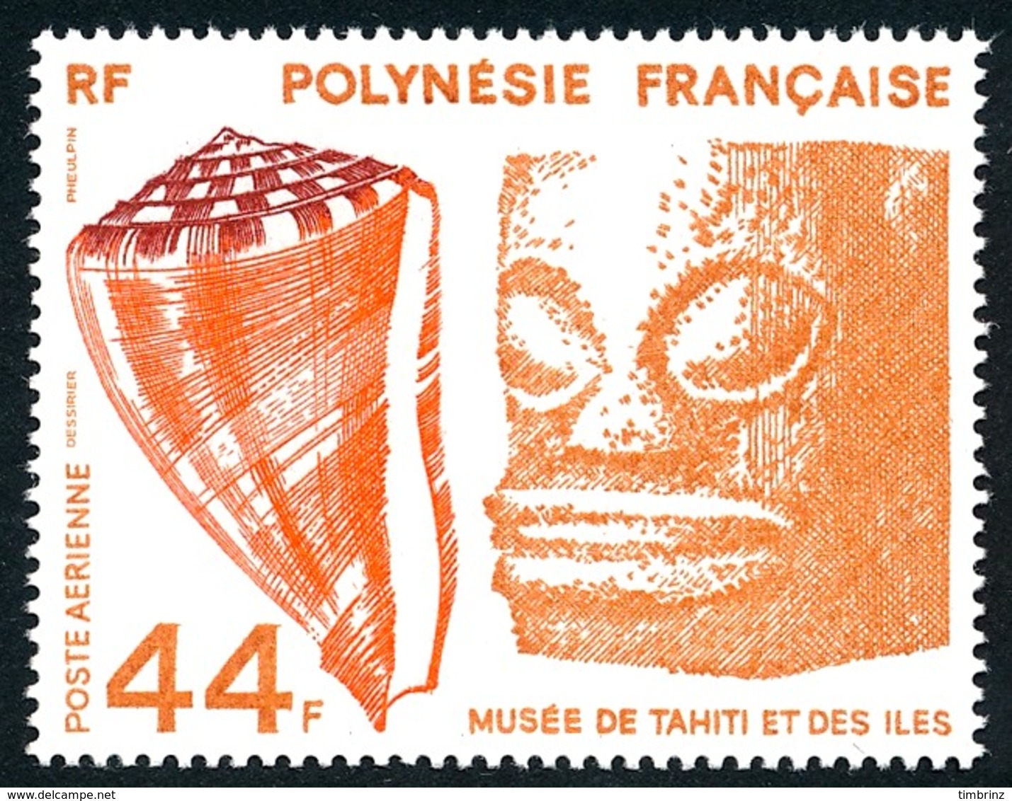 POLYNESIE 1979 - Yv. PA 146 **   Cote= 4,80 EUR - Musée De Tahiti Et Des îles  ..Réf.POL24429 - Neufs