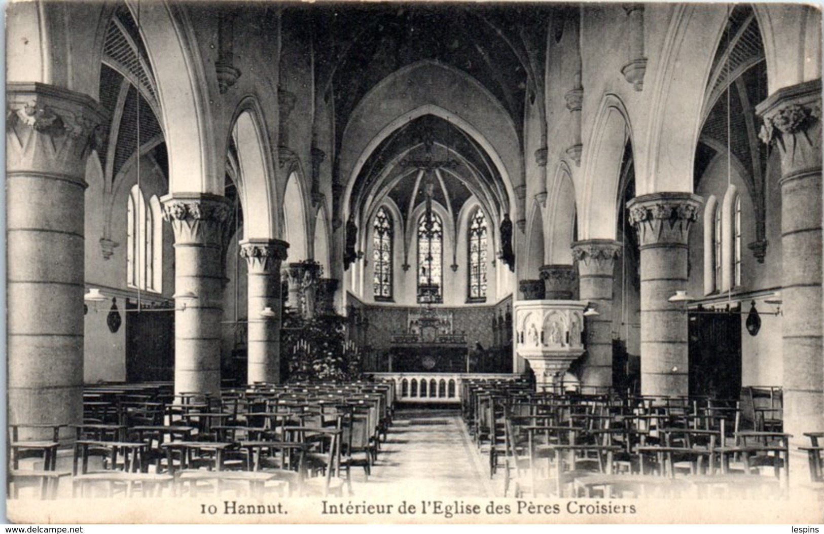 BELGIQUE -- HANNUT -- Intérieur De L'Eglise Des Pères Croisiers - Hannut