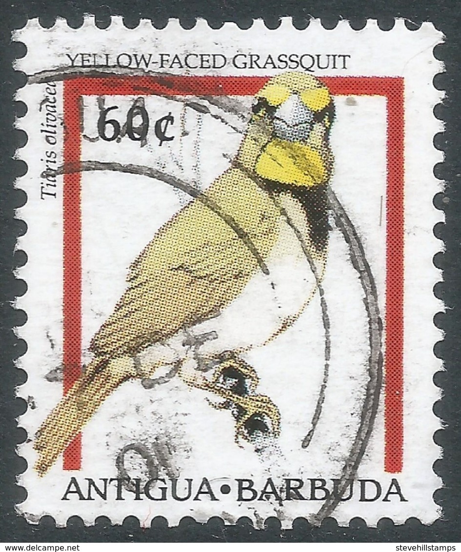 Antigua. 1995 Birds. 60c Used. SG 2072 - Antigua Und Barbuda (1981-...)