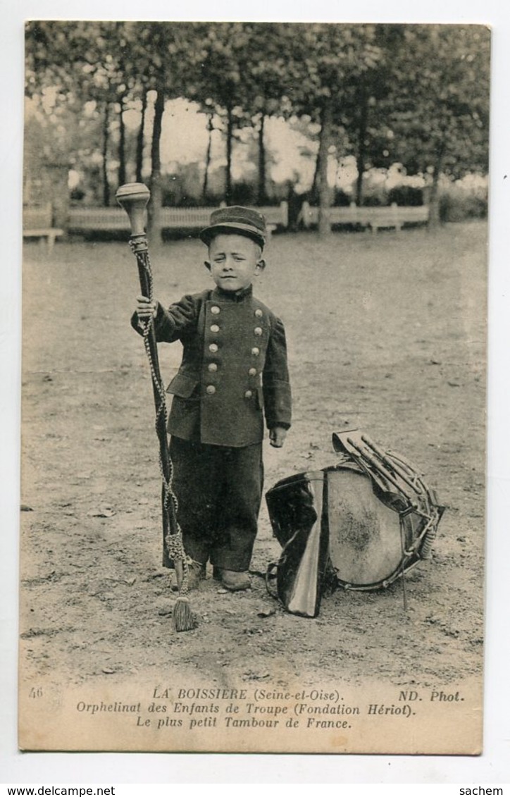 78 LA BOISSIERE Le Plus Petit Tambour De France Orphelinat Des Enfants De Troupe Fondation Hériot   D18 2019 - Other & Unclassified