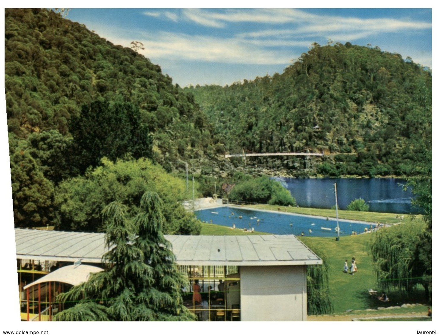 (DEL 101) Postcard - Australia - TAS - City Of Launceston (pool) - Lauceston