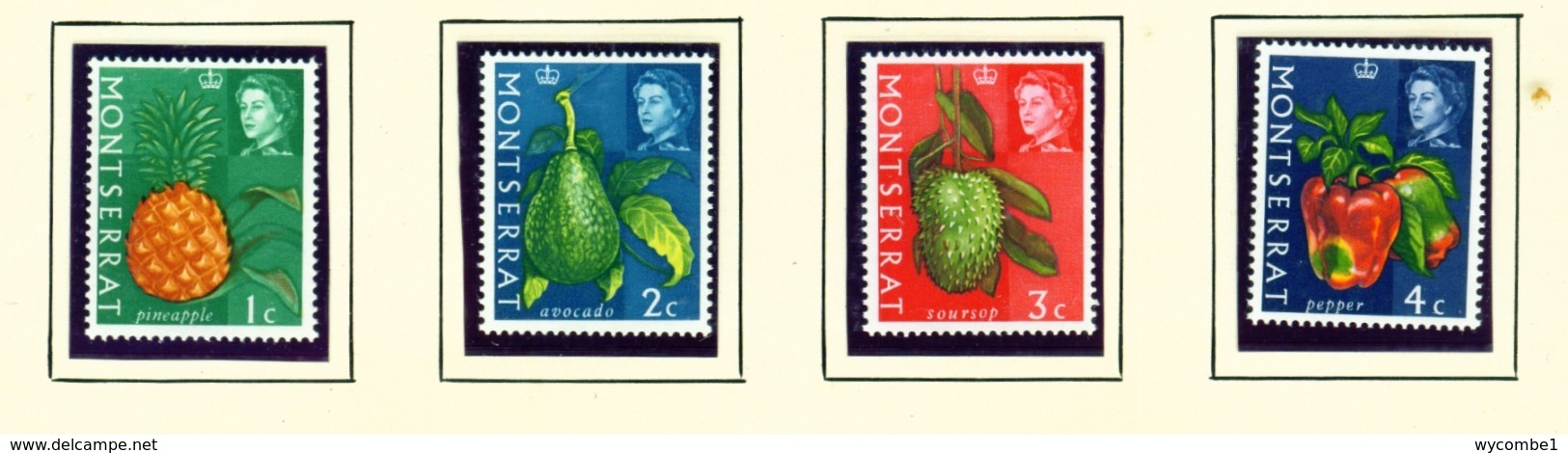 MONTSERRAT - 1965 Definitives Set Unmounted/Never Hinged Mint - Montserrat