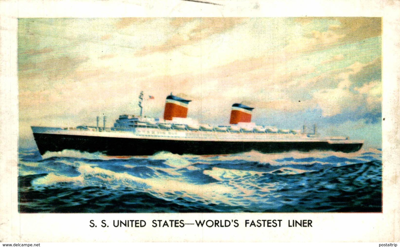 S.s. United States  PAQUEBOTE SHIP - Paquebote