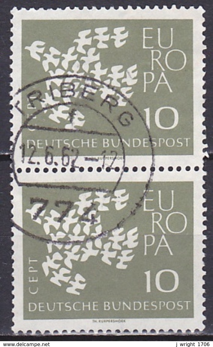 FRG/1961 - Mi 367y - 10 Pf - USED/'TRIBERG' - Used Stamps