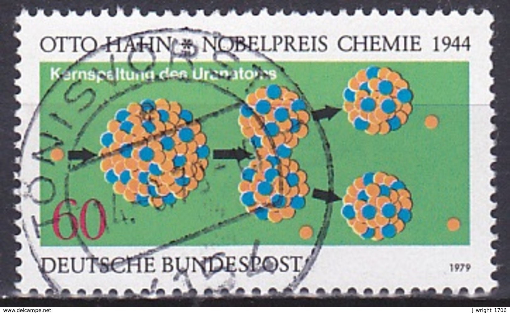 FRG/1979 - Mi 1020 - 60 Pf - USED/'TÖNISVORST 1' - Used Stamps