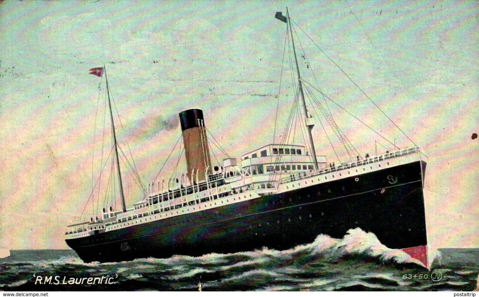 R.M.S. "Laurentic"  PAQUEBOTE SHIP - Passagiersschepen