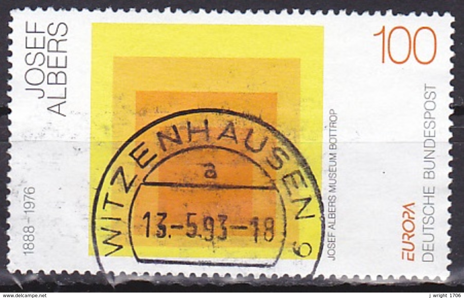 FRG/1999 - Mi 1674 - 100 Pf - USED/'WITZENHAUSEN 9' - Usati