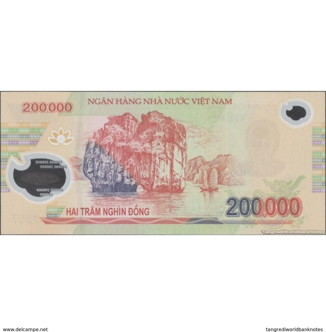 TWN - VIETNAM 123i - 200000 200.000 Đồ﻿ng 2018 Polymer - Prefix HS UNC - Vietnam