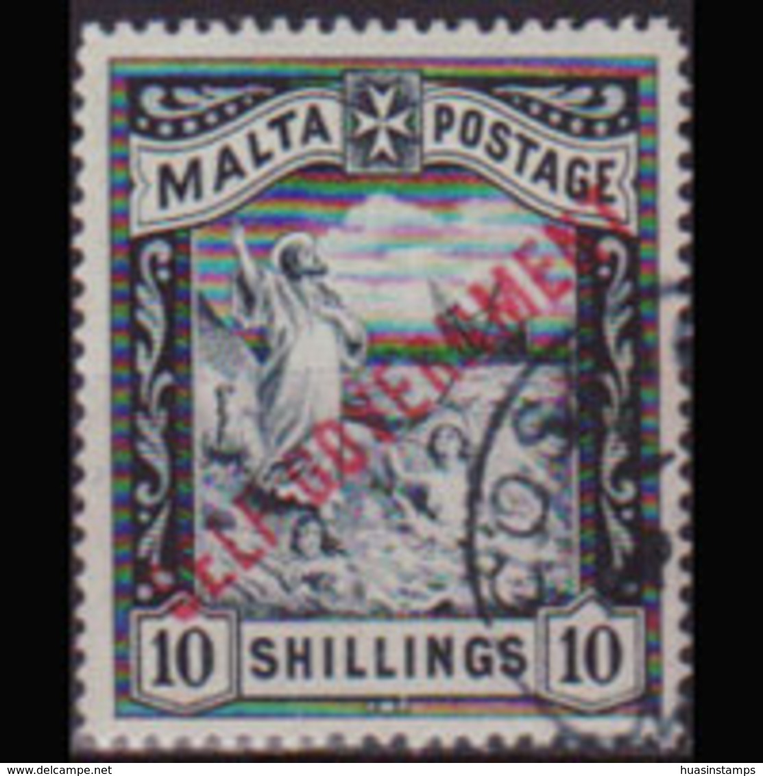 MALTA 1922 - Scott# 85 St.Paul Opt. Set Of 1 Used - Malta