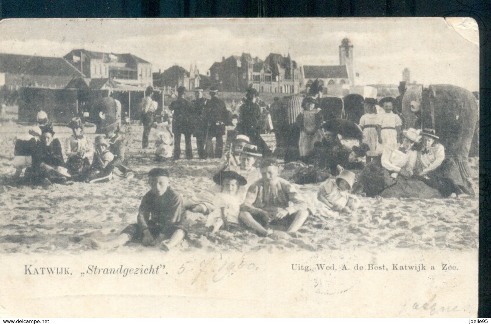 Katwijk Aan Zee - Strandgezicht - 1900 - Kleinrond Katwijk - Katwijk (aan Zee)