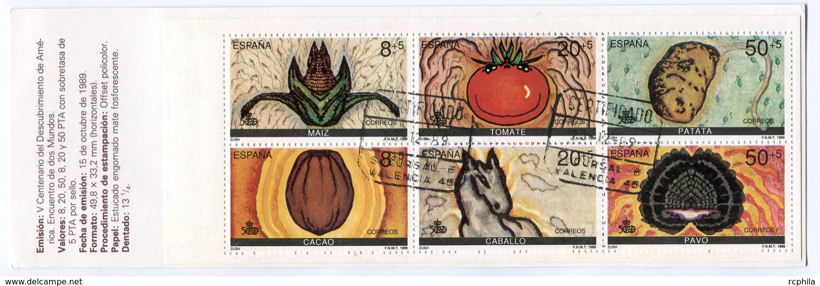 RC 14272 ESPAGNE N° C2644 CARNET OBLITÉRÉ VFU - Used Stamps
