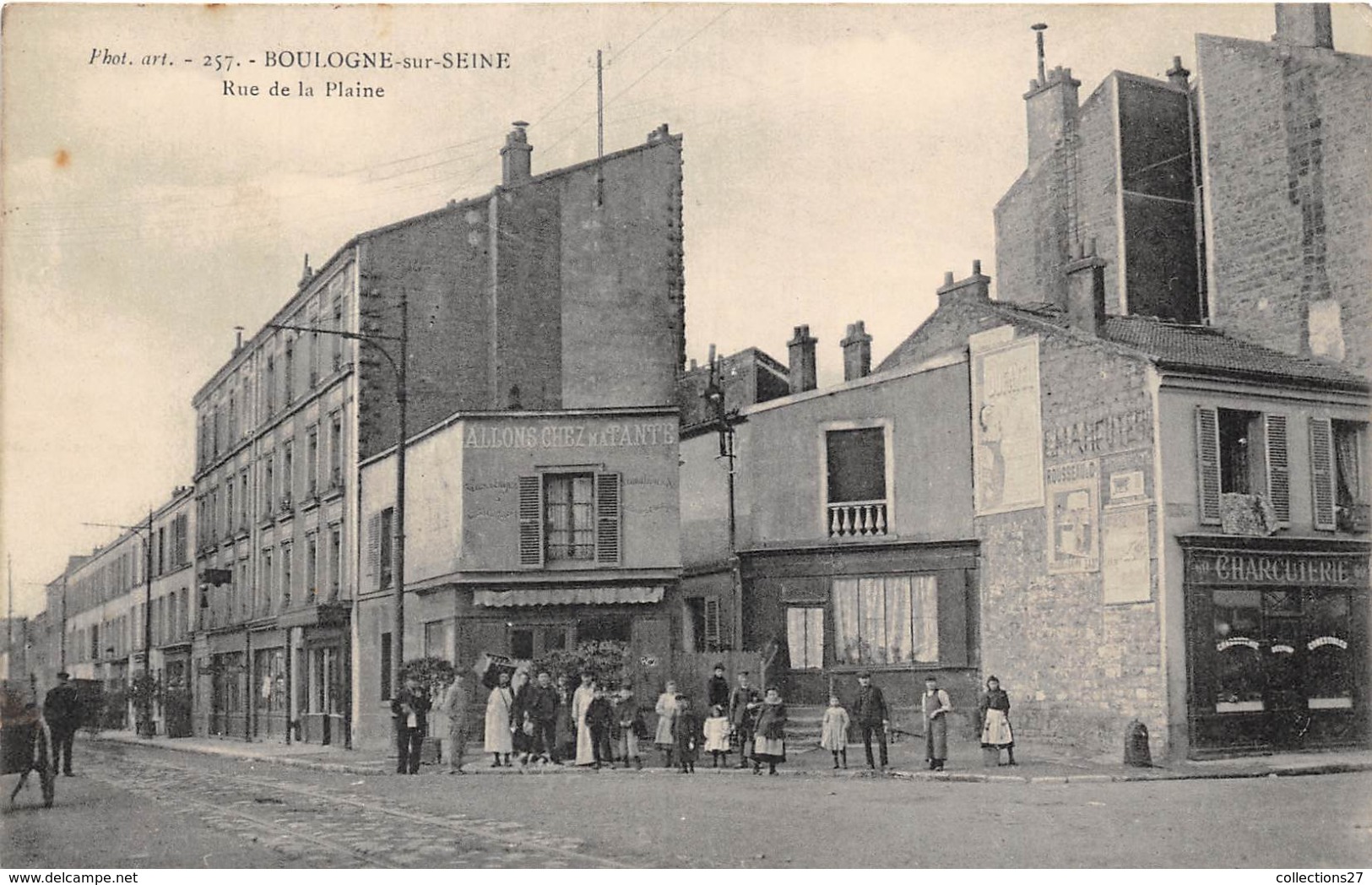 92-BOULORNE-SUR-SEINE- RUE DE LA PALINE - Boulogne Billancourt