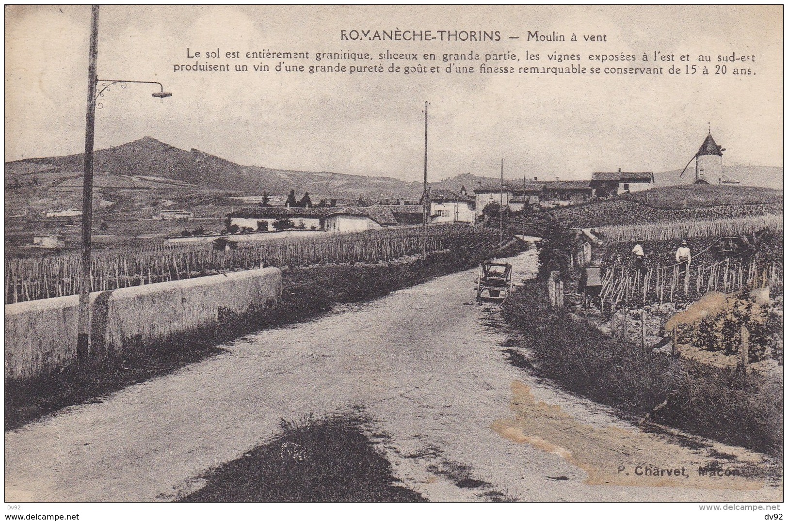 SAONE ET LOIRE ROMANECHE THORINS MOULIN A VENT - Otros & Sin Clasificación