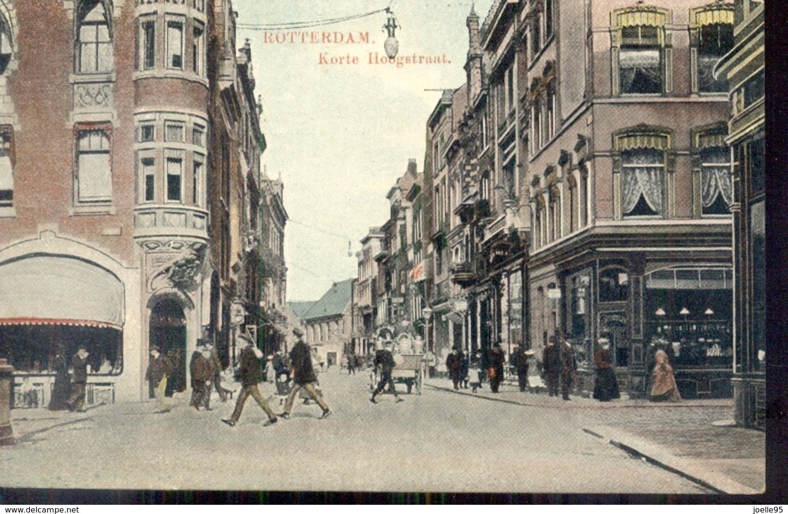 Rotterdam - Korte Hoogstraat - Treinstempel Rotterdam-Amster Militair Verstuurd - Rotterdam