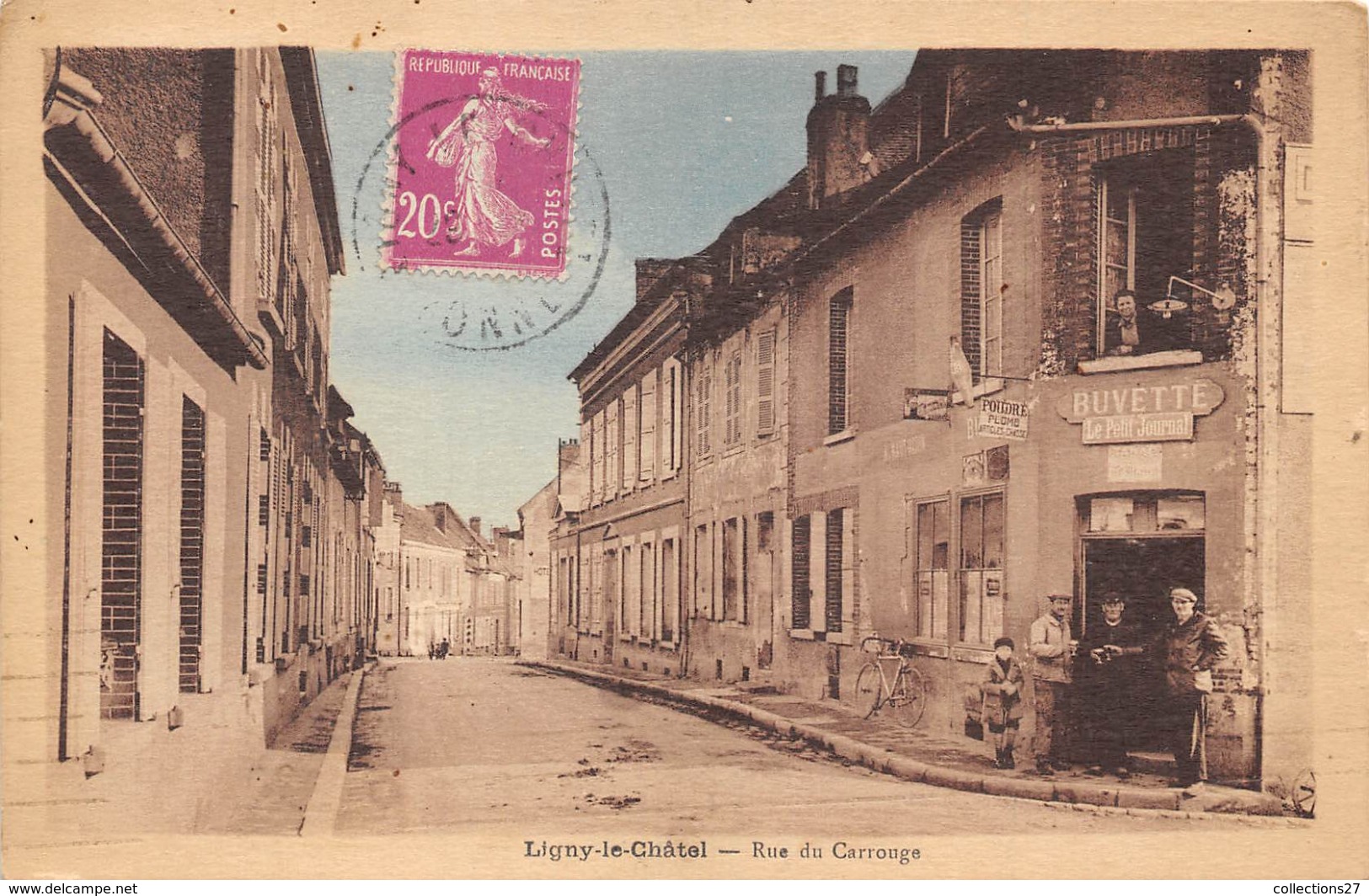 89-LIGNY-LE-CHÂTEL- RUE DU CARROUGE - Ligny Le Chatel