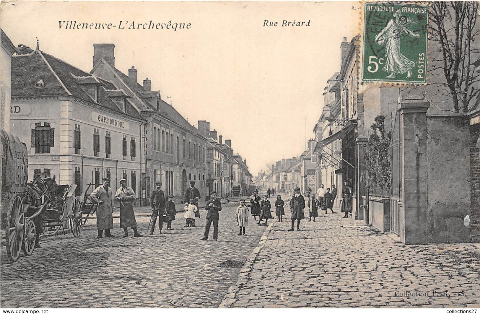 89-VILLENEUVE-L'ARCHEVÊQUE- RUE BREARD - Villeneuve-l'Archevêque