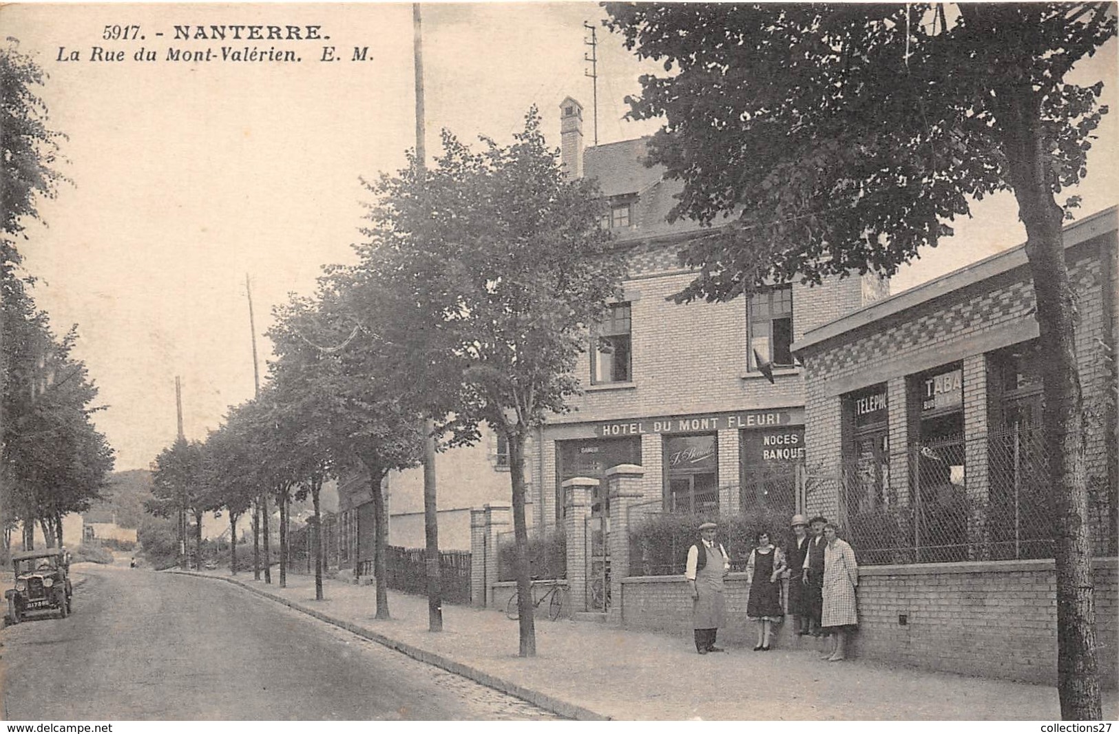 92-NANTERRE- LA RUE DE MONT-VALERIEN - Nanterre