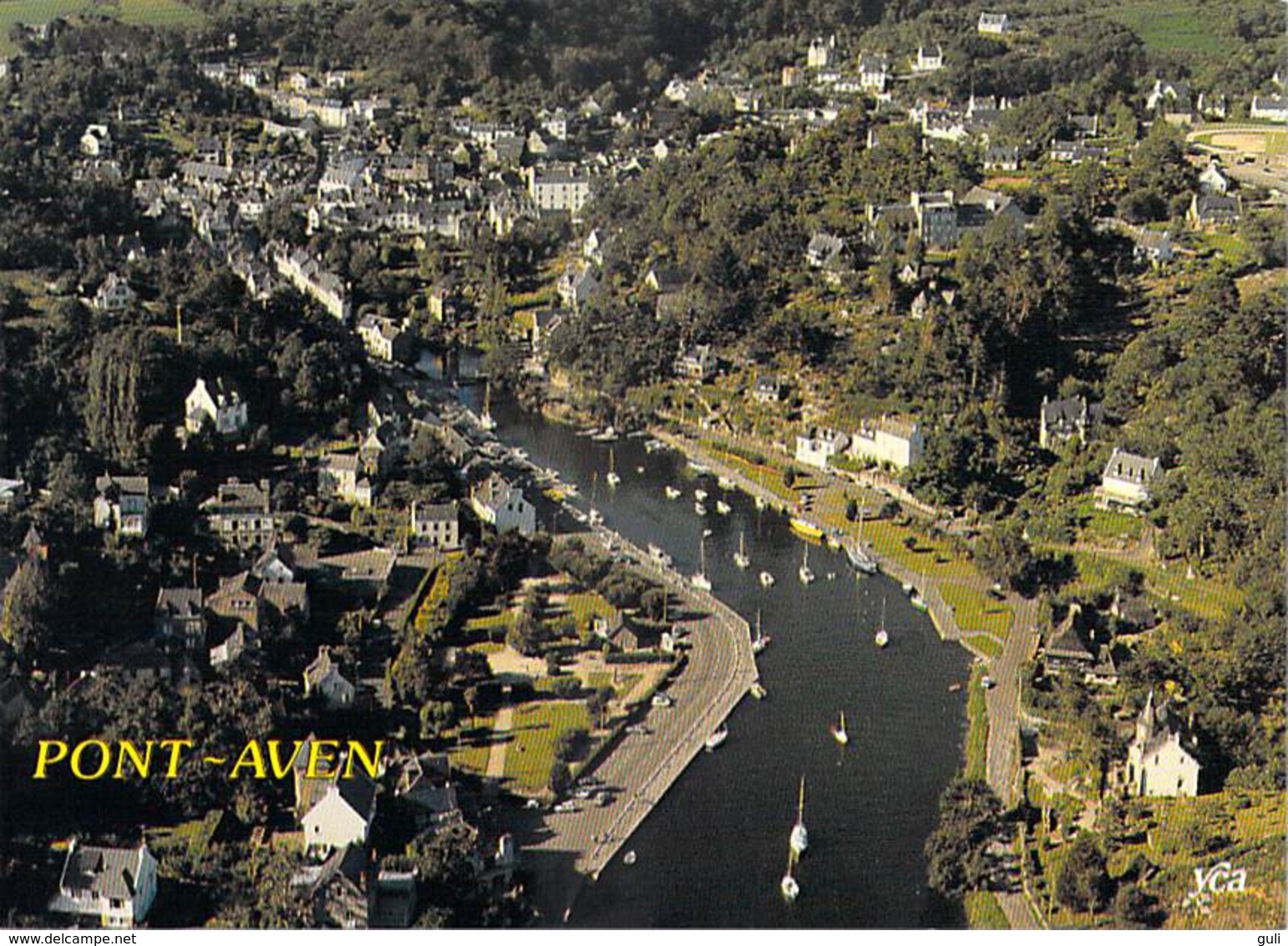 29] Finistère > PONT AVEN Pont-Aven-Pays Des Vieux Moulins (B  (vue Aérienne - YCA 10112 Photo Caoudal) *PRIX FIXE - Pont Aven
