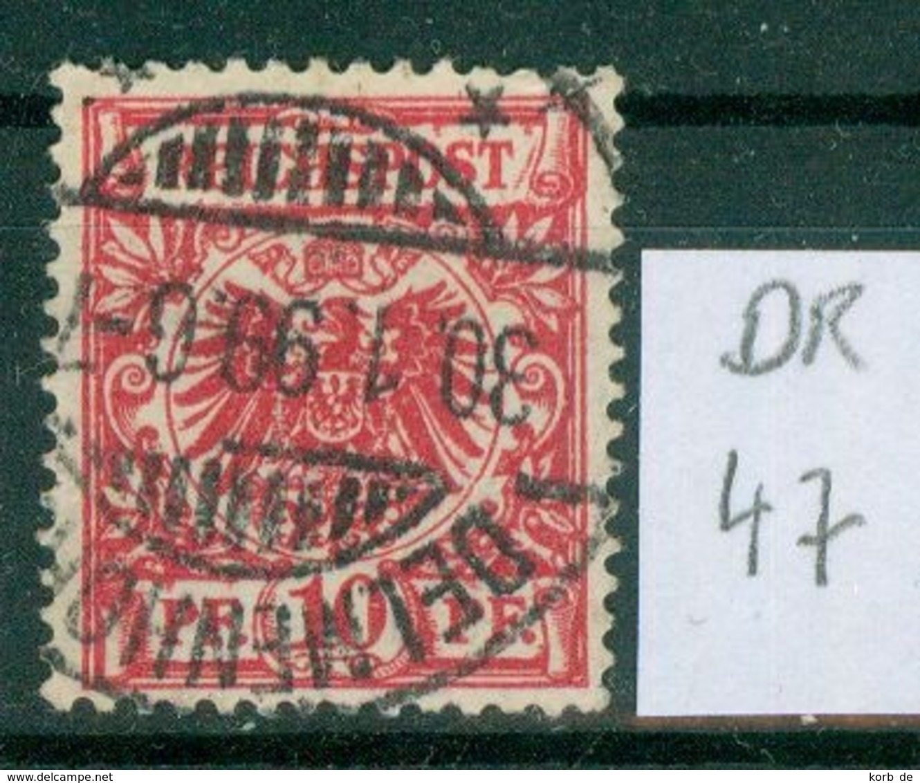 DR 1889  MiNr.  47     O / Used  (L790) - Gebraucht