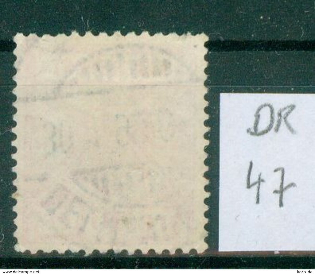 DR 1889  MiNr.  47     O / Used  (L790) - Gebraucht