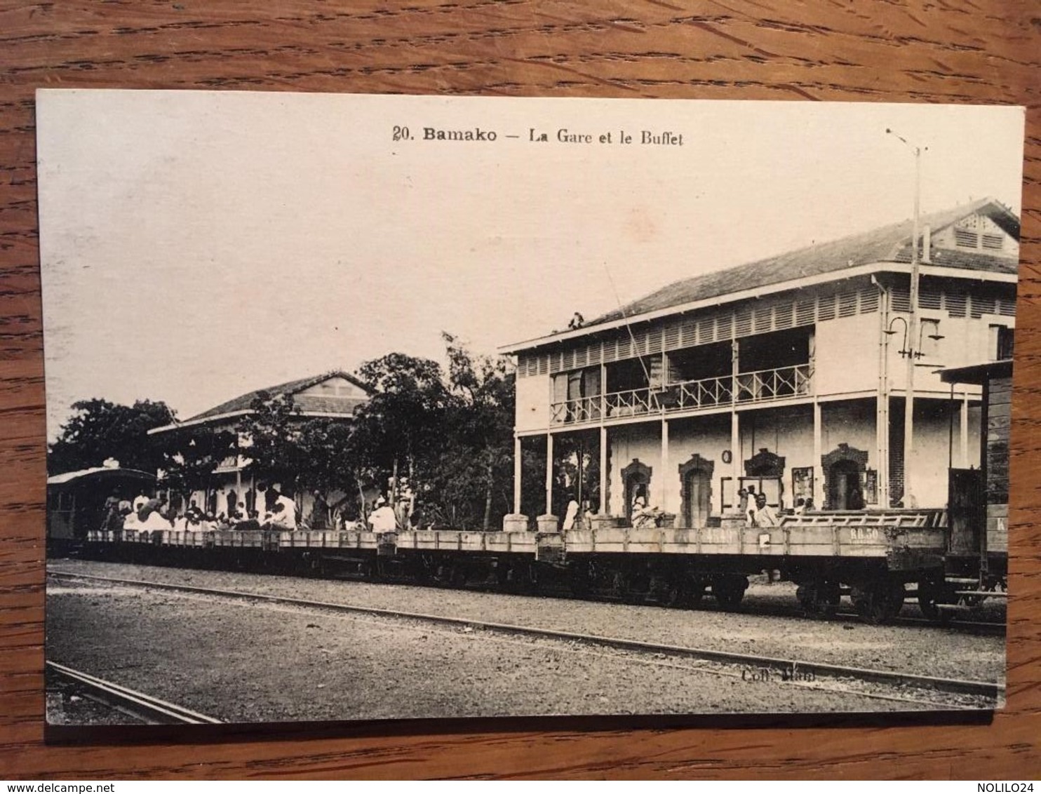 CPA, MALI, BAMAKO, Coll Mahl, Photo Thirtat Et Cie (Toulouse) , La Gare Et Le Buffet, Non écrite - Mali