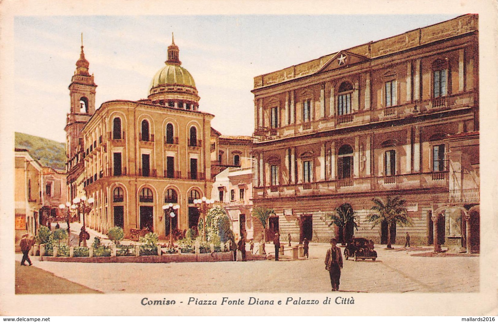 COMISO ~ AN OLD POSTCARD #98726 - Ragusa