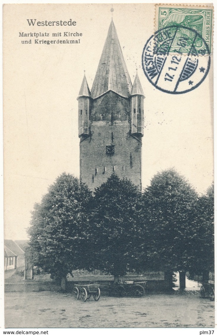 WESTERSTEDE - Marktplatz Mit Kirche - Westerstede