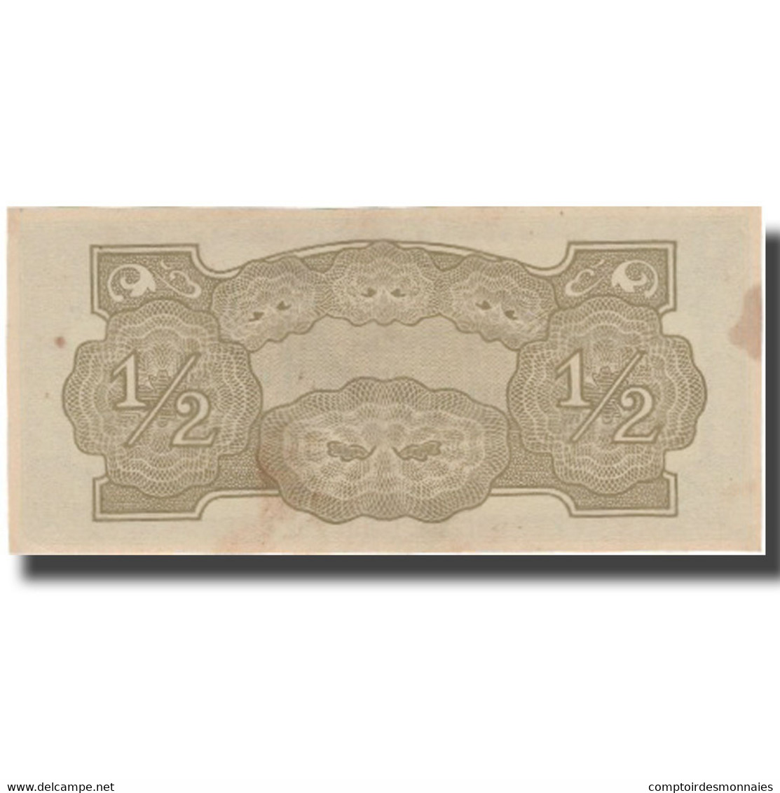 Billet, Birmanie, 1/2 Rupee, Undated (1942), KM:13b, SPL - Myanmar