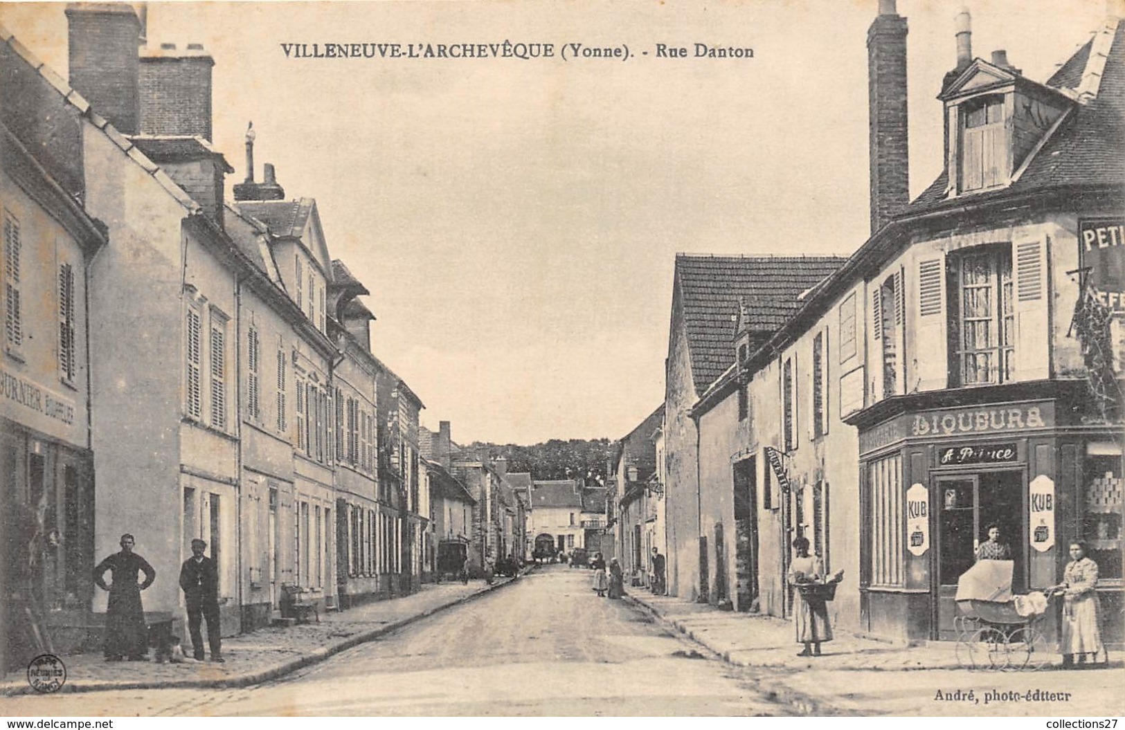 89-VILLEUNEUVE-L'ARCHEVÊQUE- DANTON - Villeneuve-l'Archevêque