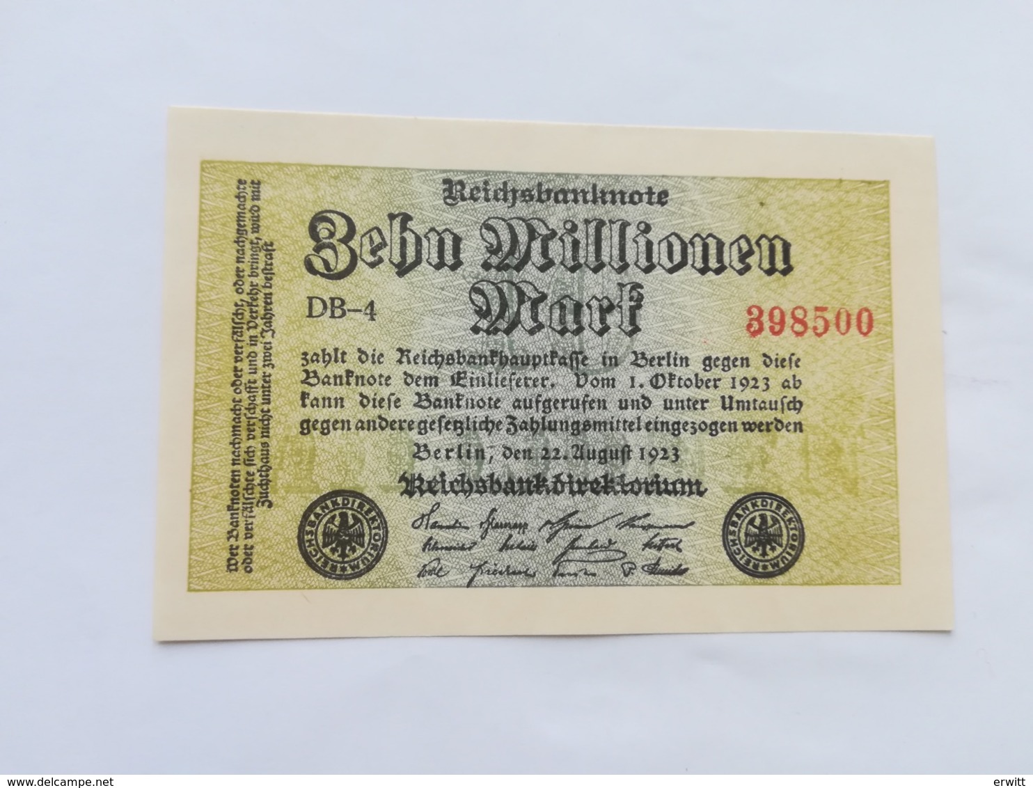 GERMANIA 5 MILLIONEN MARK 1923 - 5 Millionen Mark