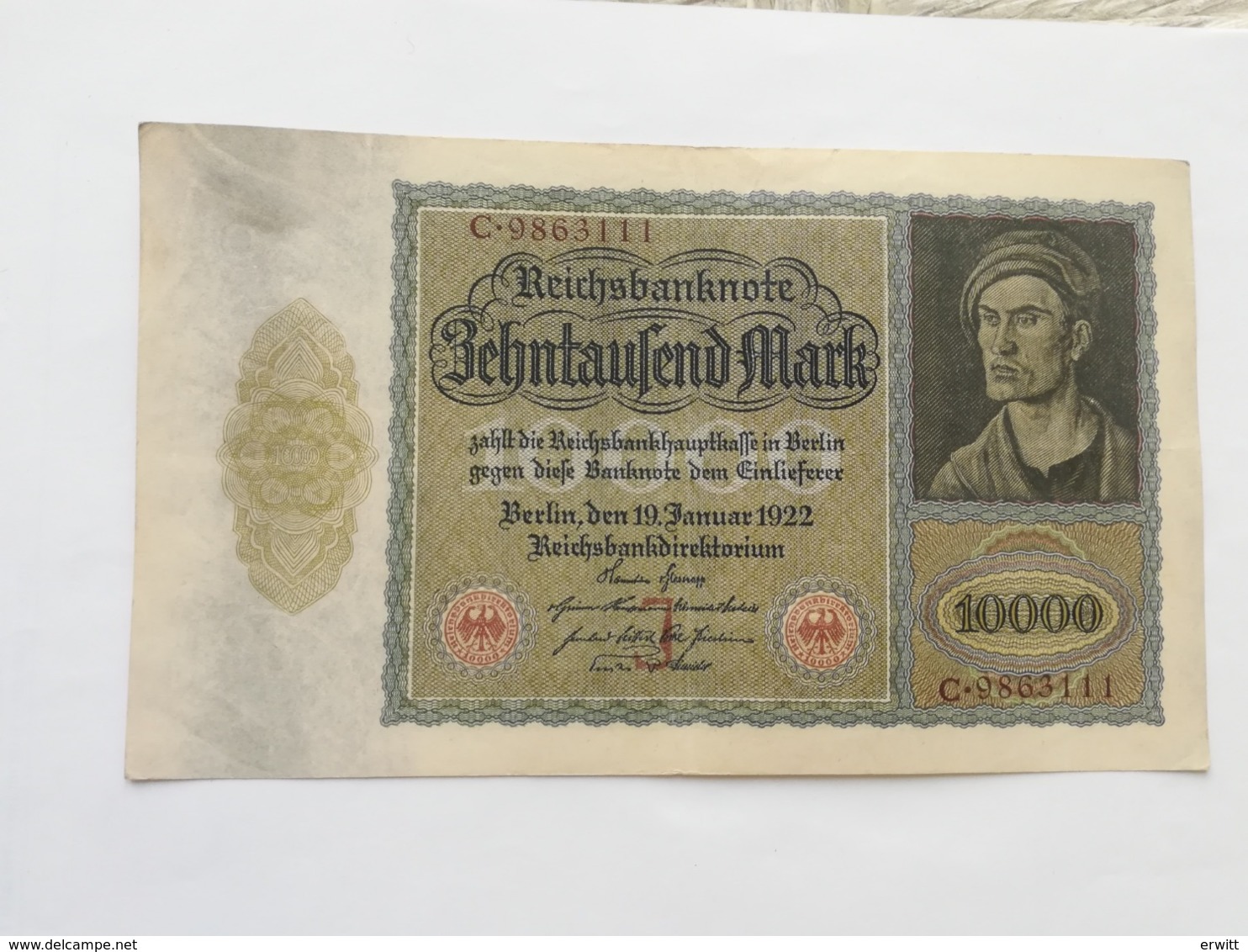 GERMANIA 10000 MARK 1923 - 10000 Mark