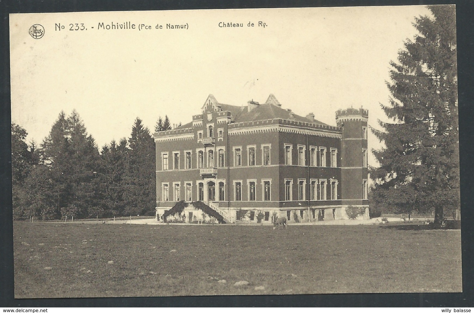 1.1. CPA - MOHIVILLE - Hamois - Château De RY - Nels N° 233  // - Hamois