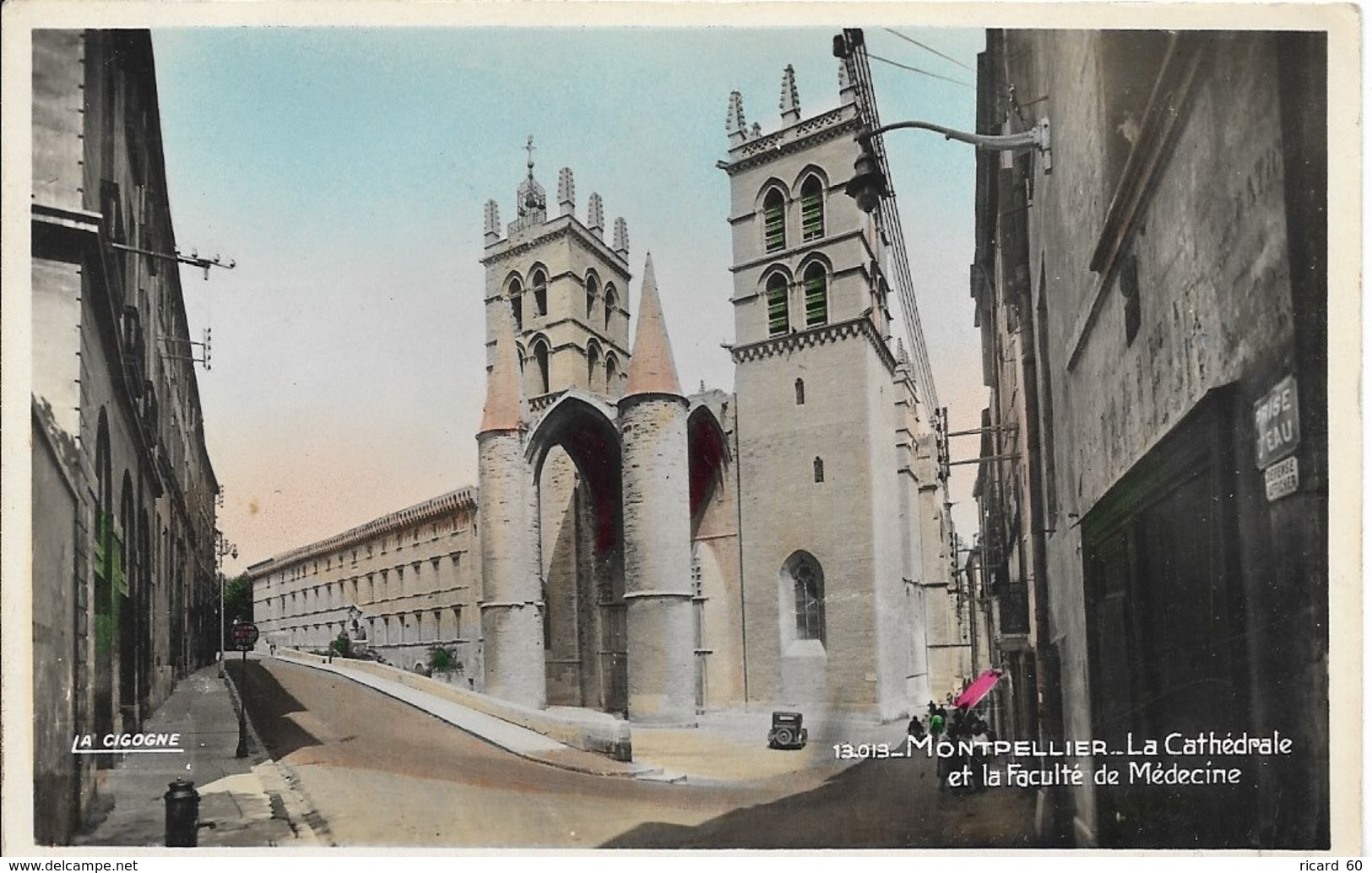 Cpa Montpellier, Cathédrale, Faculté De Médecine - Montpellier