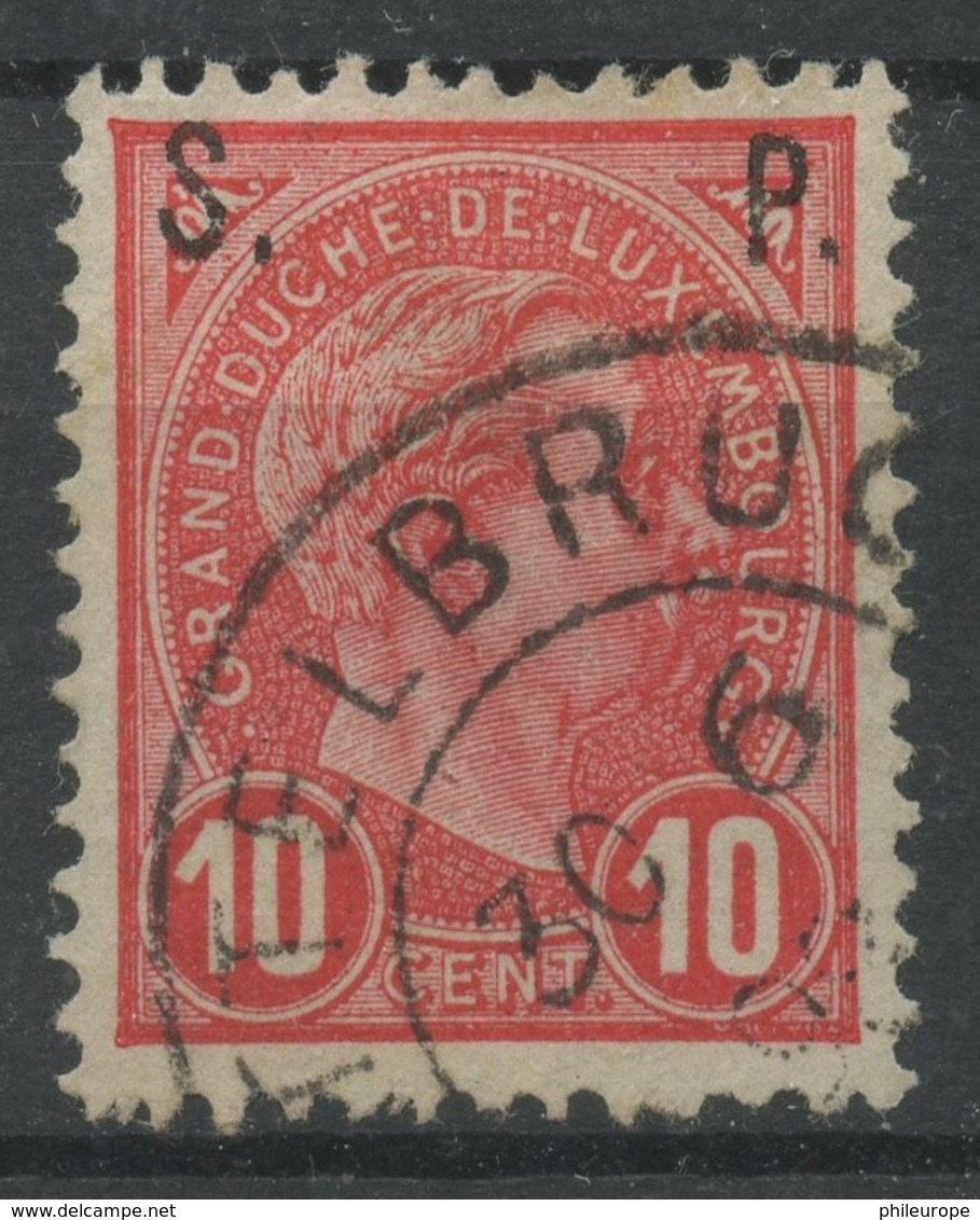 Luxembourg (1895) N 81 (o) - 1895 Adolphe Right-hand Side