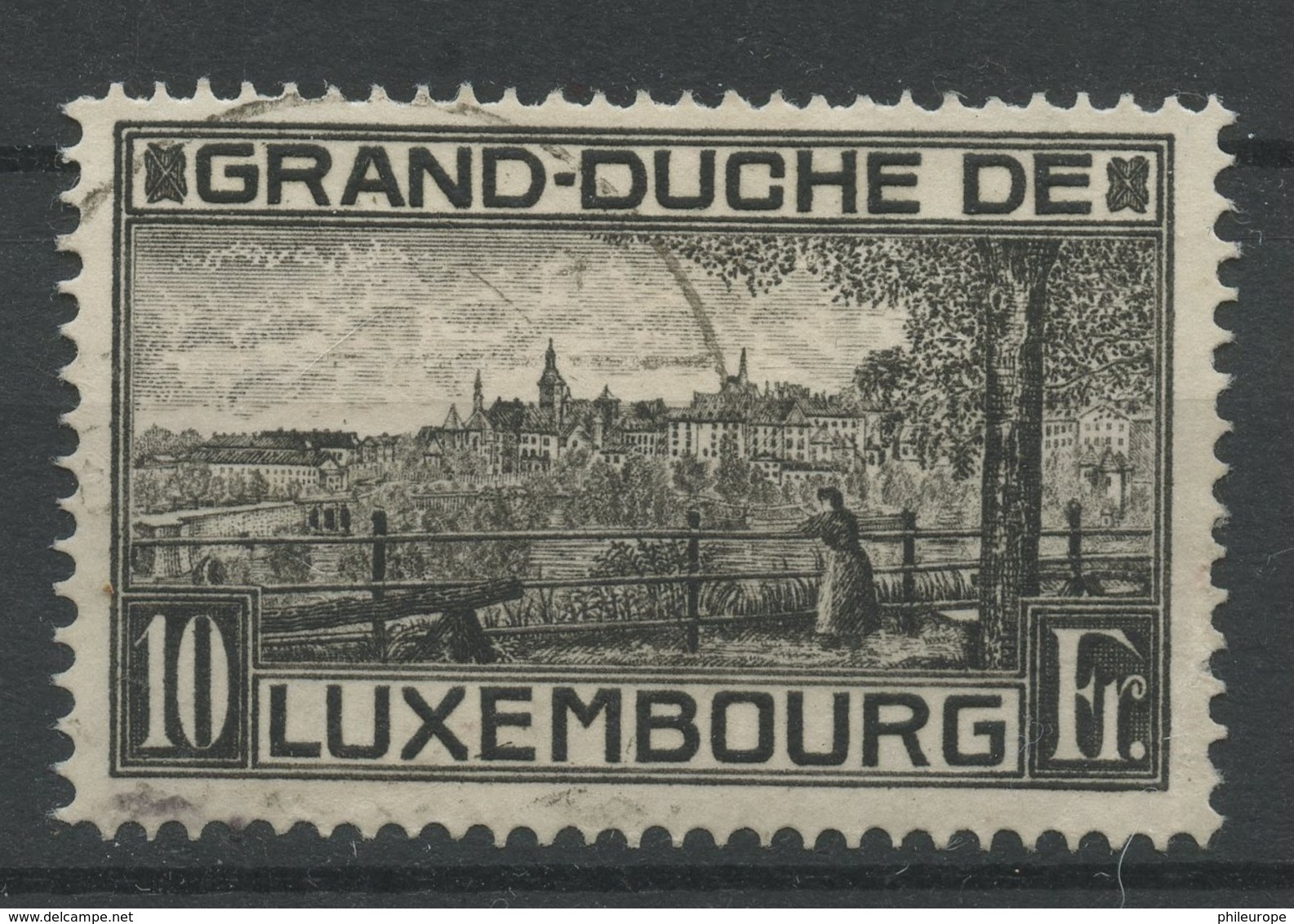 Luxembourg (1923) N 141 (o) - 1907-24 Coat Of Arms