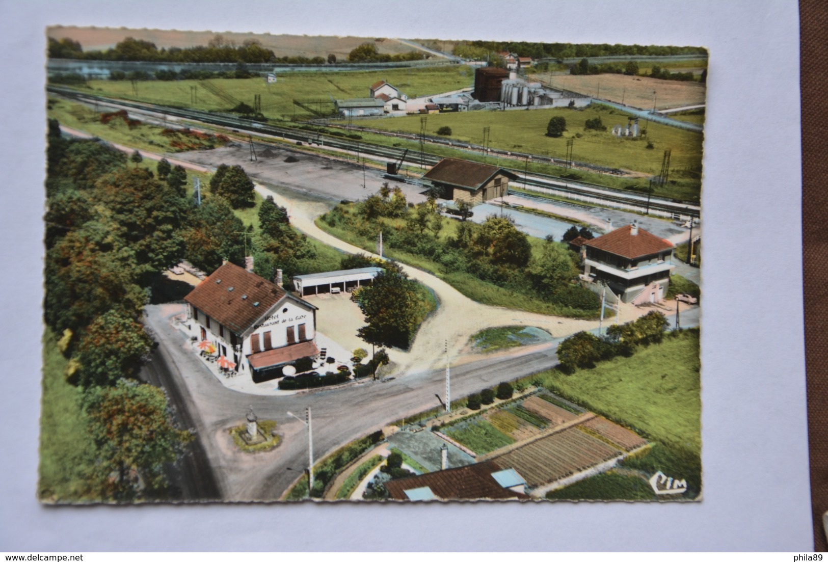 FOULAIN-vue Aerienne-le Quartier Gare Et Hotel De La Gare - Andere & Zonder Classificatie