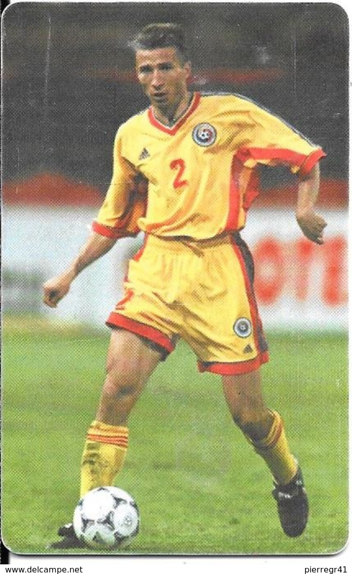 CARTE-PUCE-ROUMANIE-2000- Gem6-JOUEUR FOOT EQUIPE NATIONALE-N°2-D.PETRESCU-G-BE - Sport