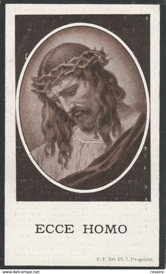 Jozef Vandermolen-hougaerde-pietrebais 1919 - Images Religieuses