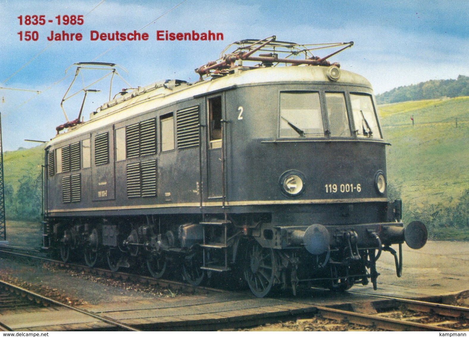 Elok E 19,119 001-6 Der DB, Ungelaufen - Eisenbahnen