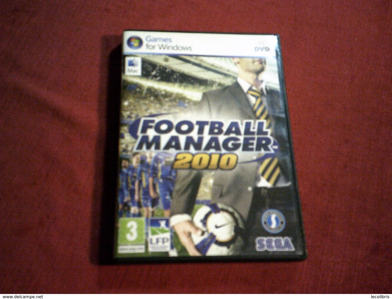 GAMES FOR WINDOWS  PC DVD SEGA ° FOOTBALL MANAGER 2010 - Autres Formats