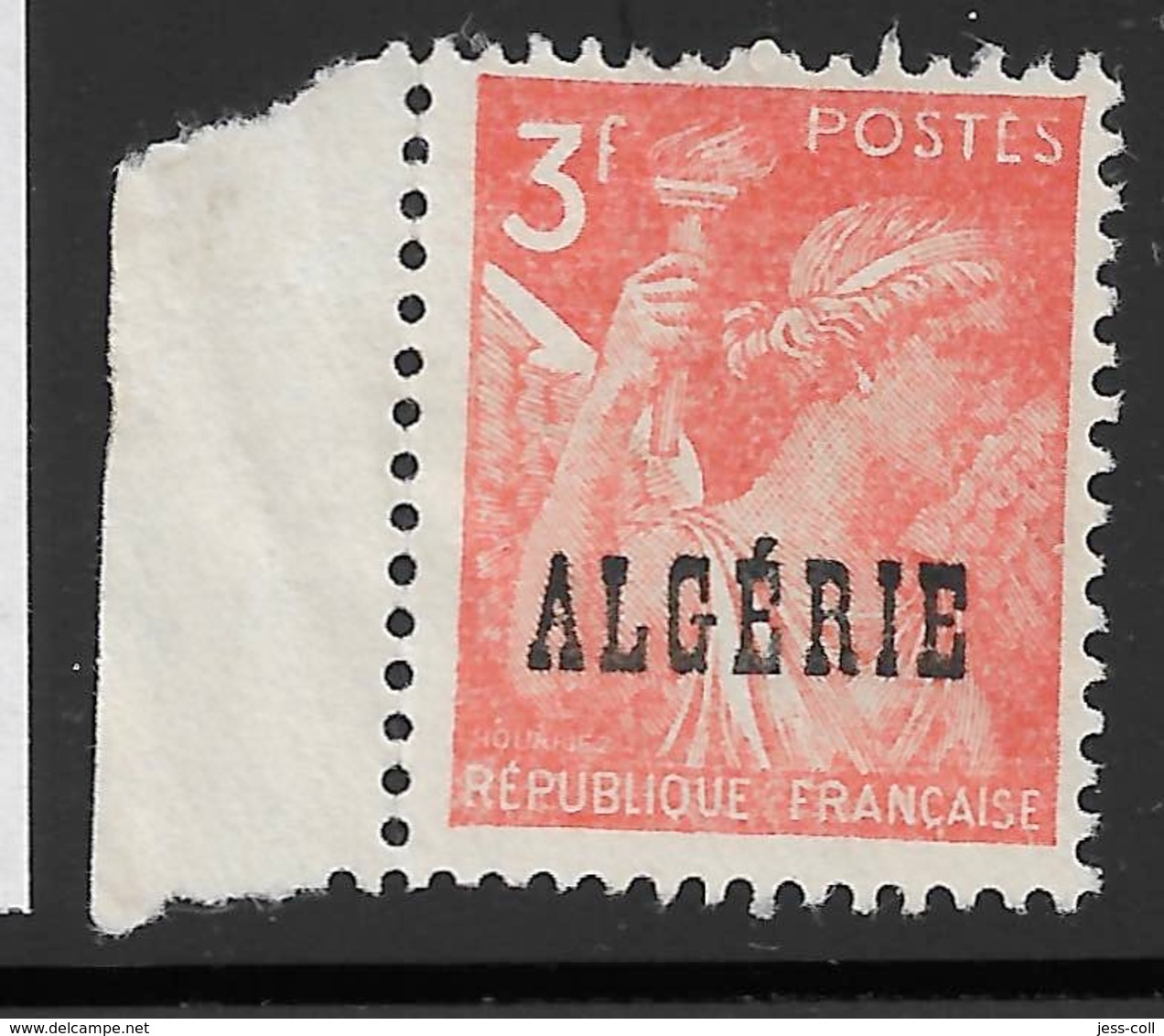 Yvert 236 Maury 238 - 3 F Rouge-orange - Bord De Feuille - (*) - Unused Stamps