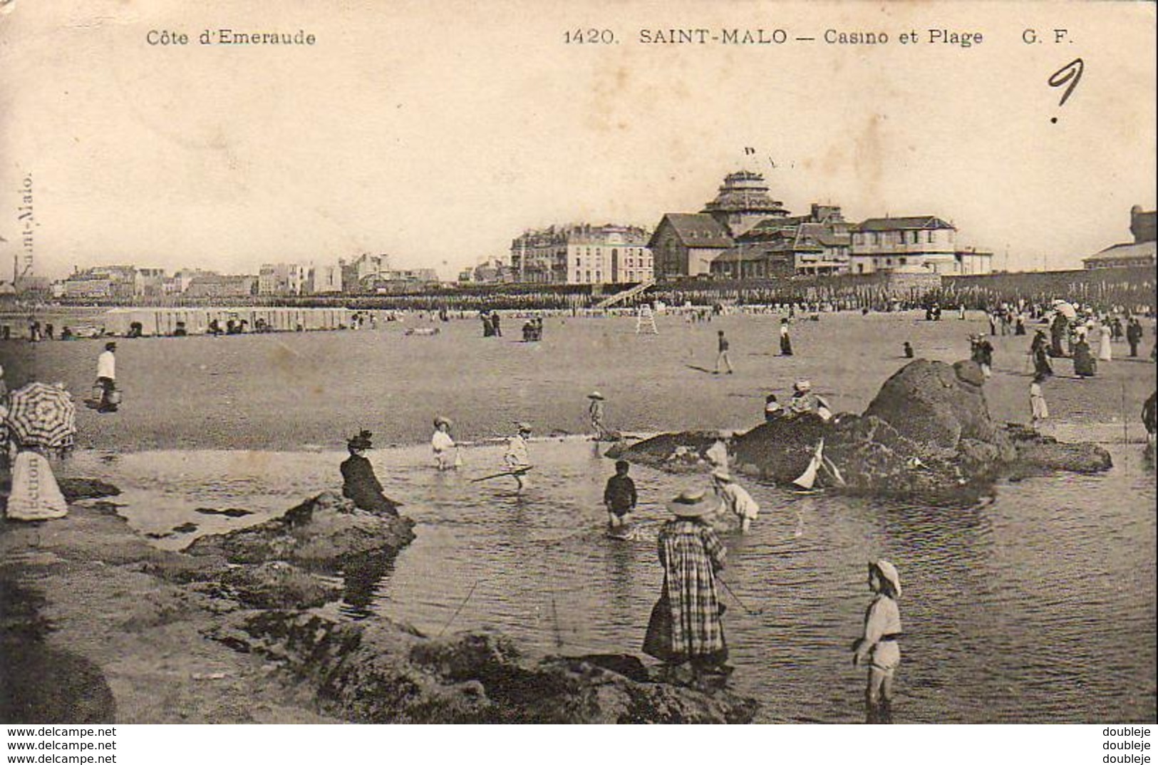 D35  SAINT- MALO  Casino Et Plage  ..... - Saint Malo