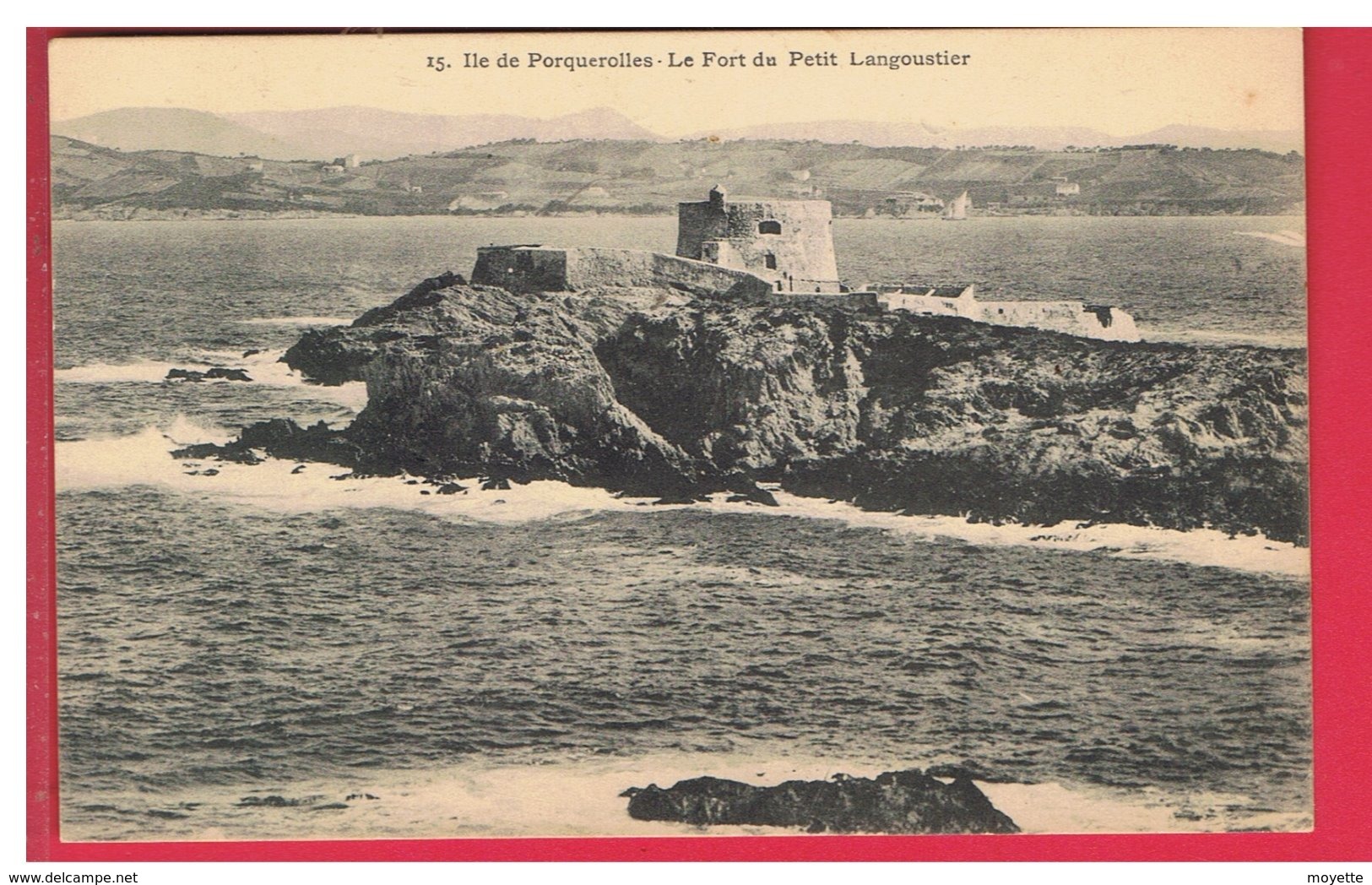 CPA-83-ILE DE PORQUEROLLES-LE FORT DU PETIT LANGOUSTIER- - Porquerolles